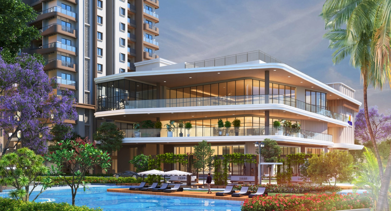 Sattva City Club House  View