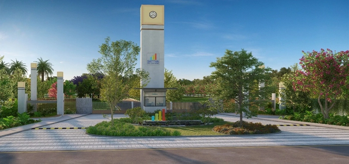 Sattva City Entrance View