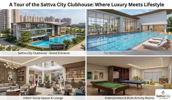 A Tour of the Sattva City Clubhouse: Where Luxury Meets Lifestyle