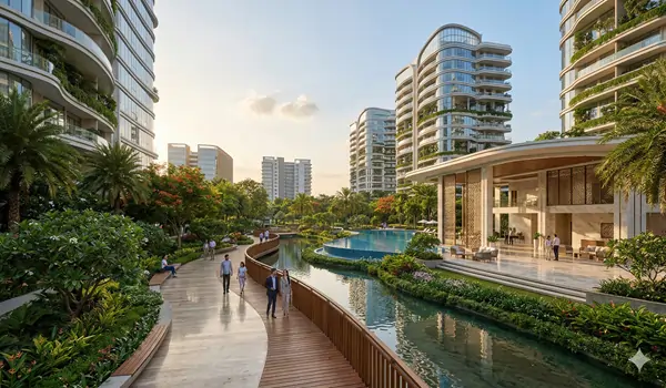 Inside Sattva City, a 53-acre natural paradise redefining grandeur in North Bangalore.