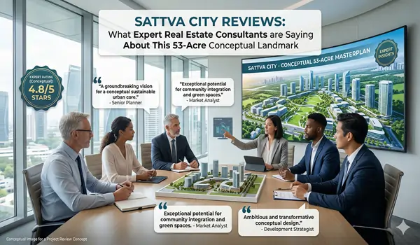 Expert real estate reviews of Sattva City, a 53-acre landmark project in North Bangalore.
