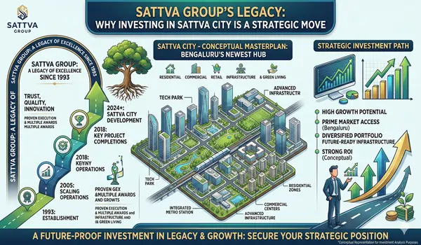 Sattva Group’s Legacy and why investing in Sattva City is a strategic move.