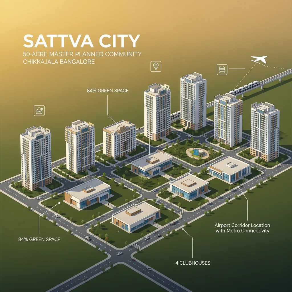 Best Sattva Projects in Chikkajala 2026: Sattva City Guide
