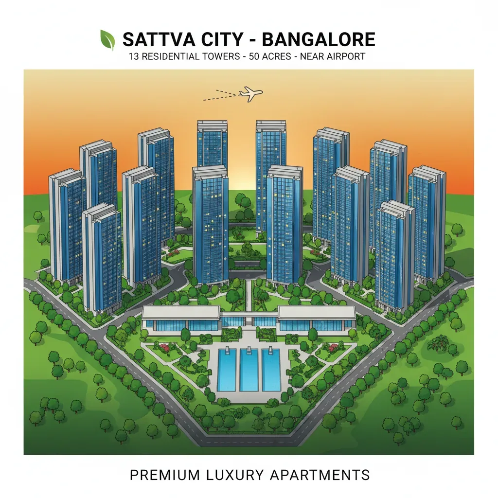 Luxury Apartments in Chikkajala: The Ultimate Guide to Sattva City