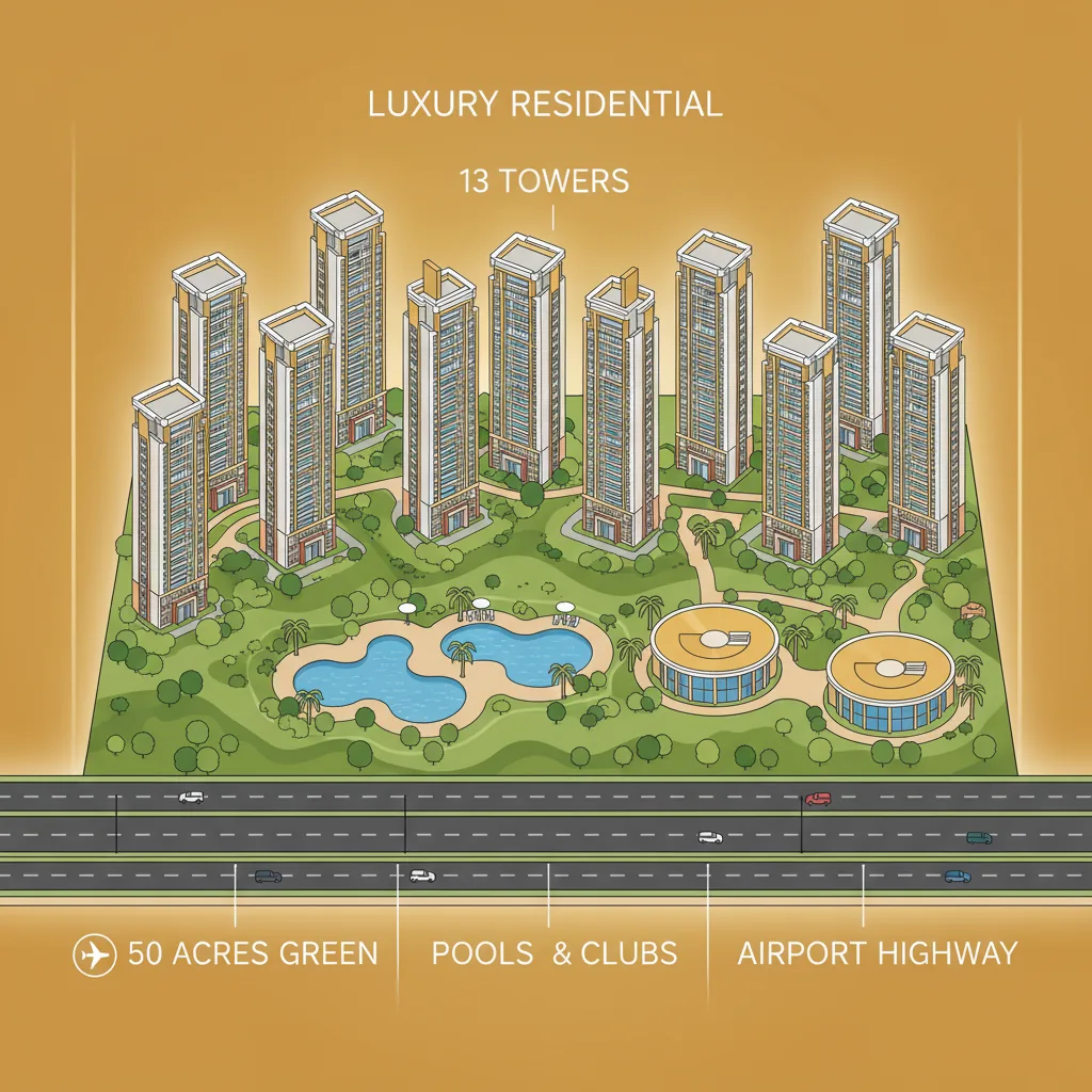 New Launch Apartments in Chikkajala: Sattva City