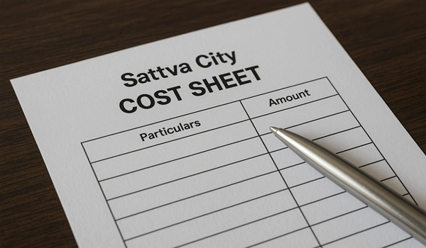 Sattva City Cost Sheet