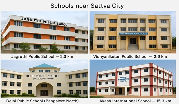 Schools Near Sattva City